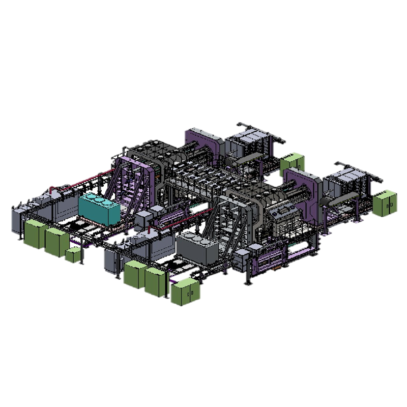 Вакуумный рулон для рулона Двустороннее разбросание и испарение E/B Комбинированное систерство) (способная к двустороннему покрытию меди и алюминия)